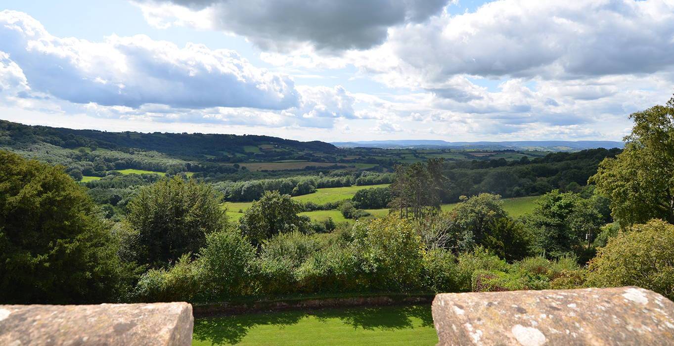 Caer Llan View