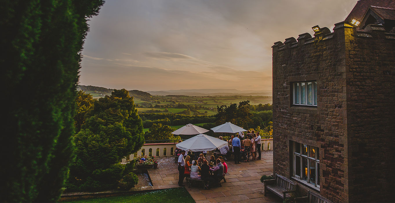 Caer Llan Outside View