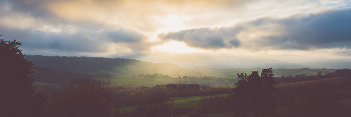 Caer Llan with a view