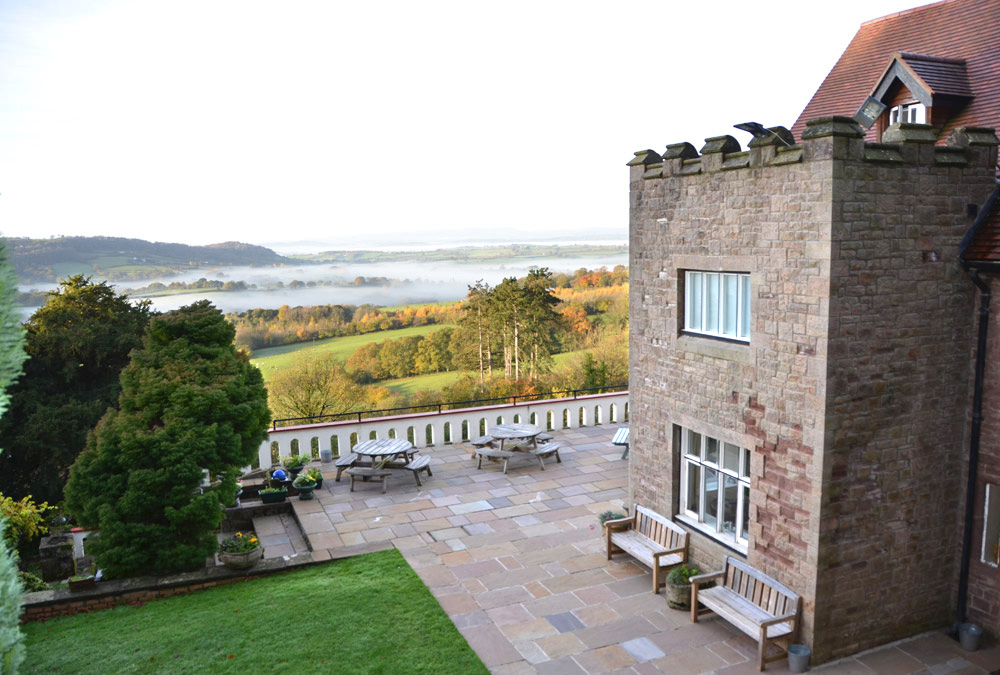 Caer Llan Patio